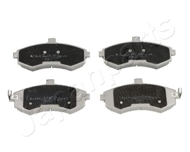 Комплект тормозных колодок, дисковый тормоз JAPANPARTS PAH13AF