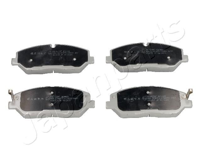 Комплект тормозных колодок, дисковый тормоз JAPANPARTS PAH22AF