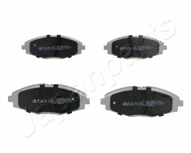 Комплект тормозных колодок, дисковый тормоз JAPANPARTS PAW04AF