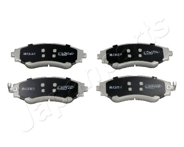 Комплект тормозных колодок, дисковый тормоз JAPANPARTS PAW05AF