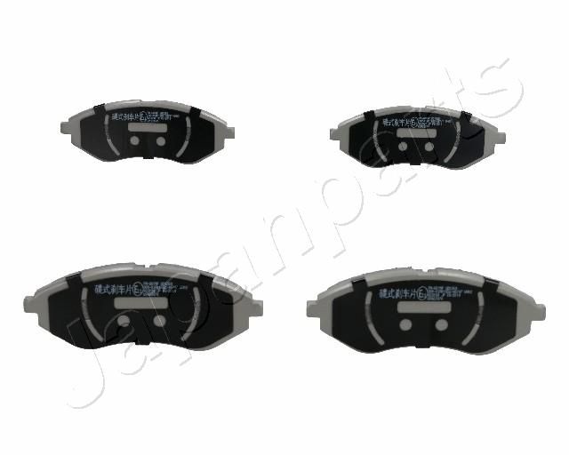 Комплект тормозных колодок, дисковый тормоз JAPANPARTS PAW07AF