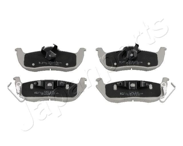 Комплект тормозных колодок, дисковый тормоз JAPANPARTS PP001AF