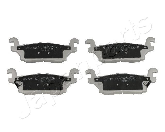 Комплект тормозных колодок, дисковый тормоз JAPANPARTS PP003AF