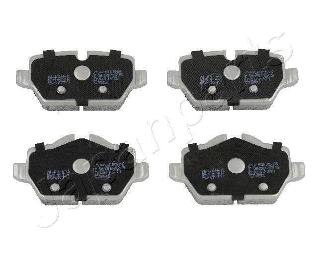 Комплект тормозных колодок, дисковый тормоз JAPANPARTS PP0100AF