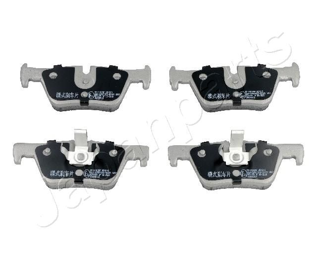 Комплект тормозных колодок, дисковый тормоз JAPANPARTS PP0102AF