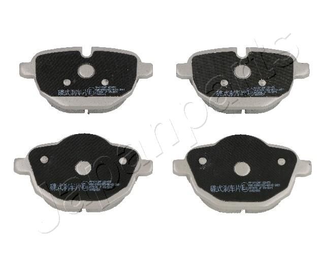 Комплект тормозных колодок, дисковый тормоз JAPANPARTS PP0112AF