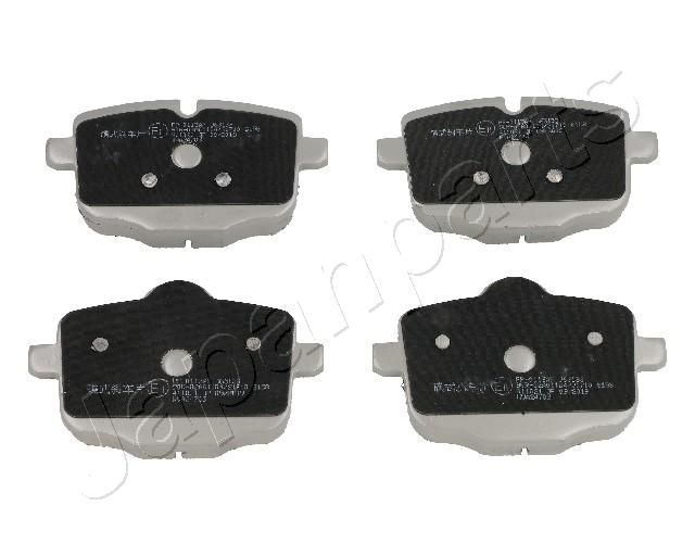 Комплект тормозных колодок, дисковый тормоз JAPANPARTS PP0113AF