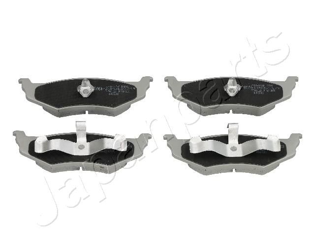Комплект тормозных колодок, дисковый тормоз JAPANPARTS PP016AF