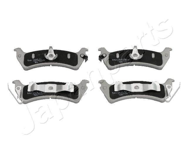 Комплект тормозных колодок, дисковый тормоз JAPANPARTS PP019AF