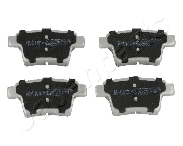 Комплект тормозных колодок, дисковый тормоз JAPANPARTS PP0306AF