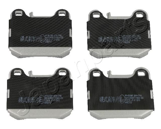Комплект тормозных колодок, дисковый тормоз JAPANPARTS PP0519AF