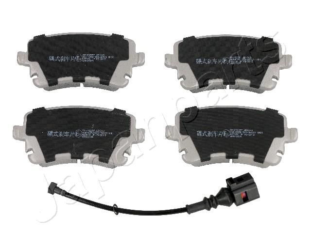 Комплект тормозных колодок, дисковый тормоз JAPANPARTS PP0922AF