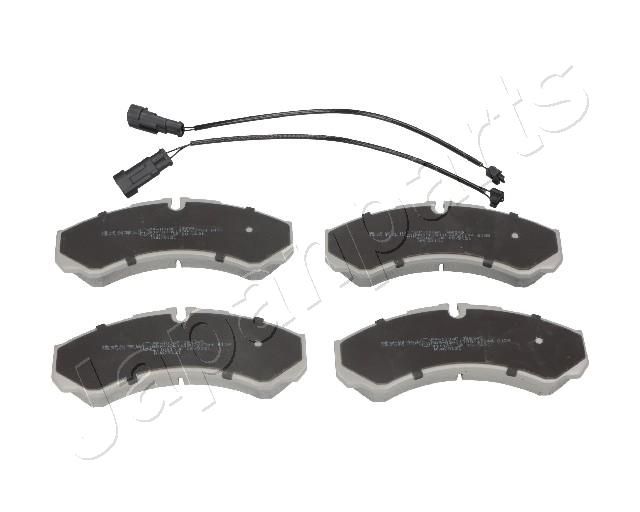 Комплект тормозных колодок, дисковый тормоз JAPANPARTS PP100AF