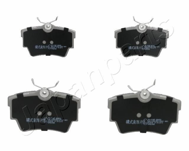 Комплект тормозных колодок, дисковый тормоз JAPANPARTS PP109AF