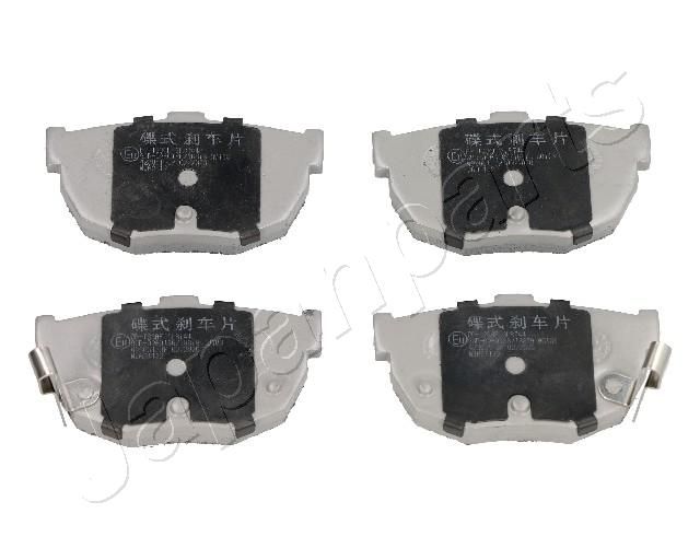 Комплект тормозных колодок, дисковый тормоз JAPANPARTS PP123AF