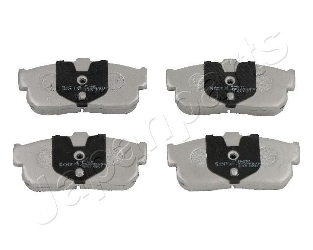 Комплект тормозных колодок, дисковый тормоз JAPANPARTS PP127AF