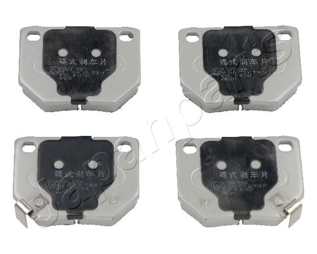 Комплект тормозных колодок, дисковый тормоз JAPANPARTS PP129AF