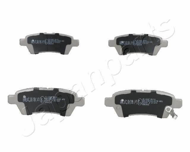 Комплект тормозных колодок, дисковый тормоз JAPANPARTS PP130AF