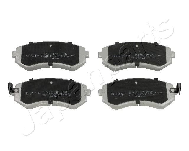 Комплект тормозных колодок, дисковый тормоз JAPANPARTS PP137AF