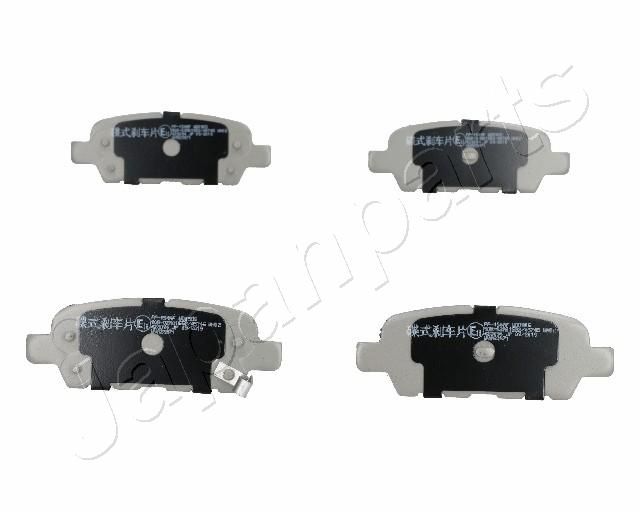 Комплект тормозных колодок, дисковый тормоз JAPANPARTS PP154AF
