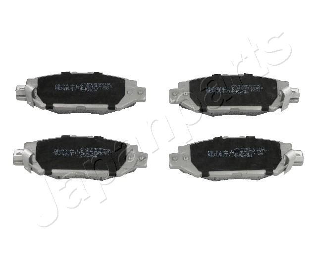Комплект тормозных колодок, дисковый тормоз JAPANPARTS PP212AF