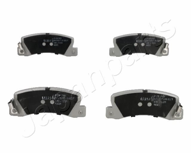 Комплект тормозных колодок, дисковый тормоз JAPANPARTS PP213AF