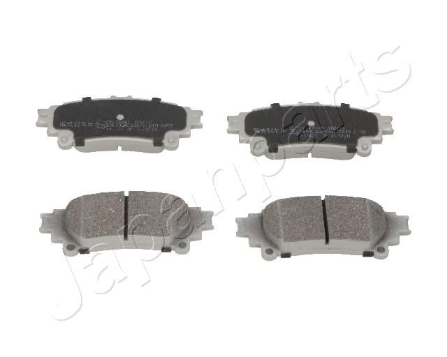 Комплект тормозных колодок, дисковый тормоз JAPANPARTS PP228AF