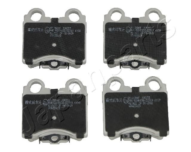 Комплект тормозных колодок, дисковый тормоз JAPANPARTS PP260AF