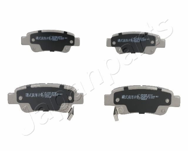 Комплект тормозных колодок, дисковый тормоз JAPANPARTS PP400AF