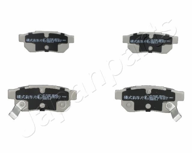 Комплект тормозных колодок, дисковый тормоз JAPANPARTS PP404AF