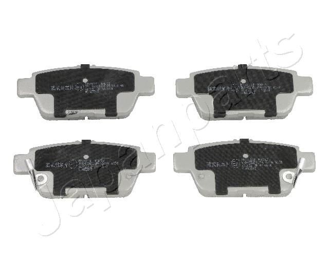Комплект тормозных колодок, дисковый тормоз JAPANPARTS PP412AF