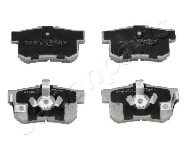Комплект тормозных колодок, дисковый тормоз JAPANPARTS PP445AF