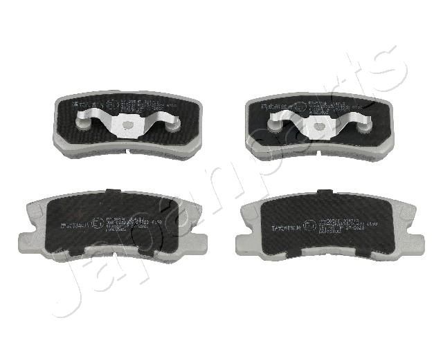 Комплект тормозных колодок, дисковый тормоз JAPANPARTS PP505AF