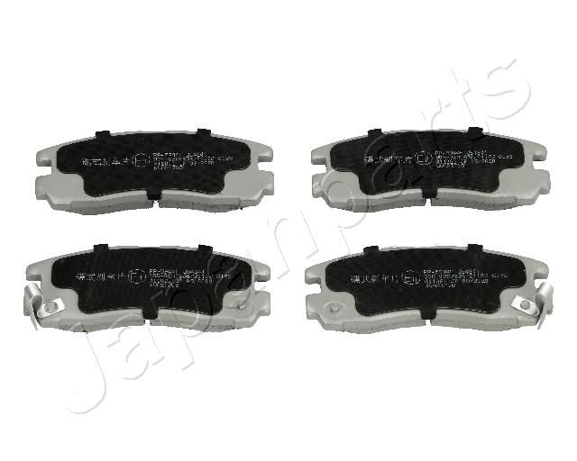 Комплект тормозных колодок, дисковый тормоз JAPANPARTS PP594AF