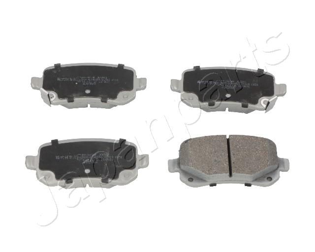Комплект тормозных колодок, дисковый тормоз JAPANPARTS PP905AF