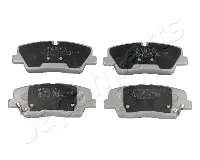 Комплект тормозных колодок, дисковый тормоз JAPANPARTS PPH10AF