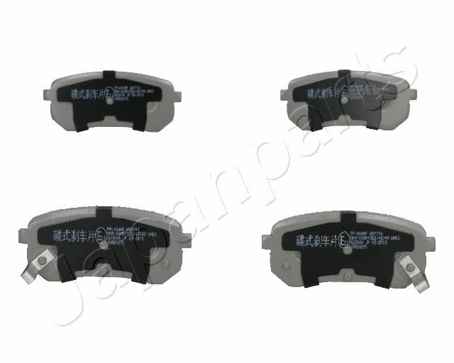 Комплект тормозных колодок, дисковый тормоз JAPANPARTS PPK04AF