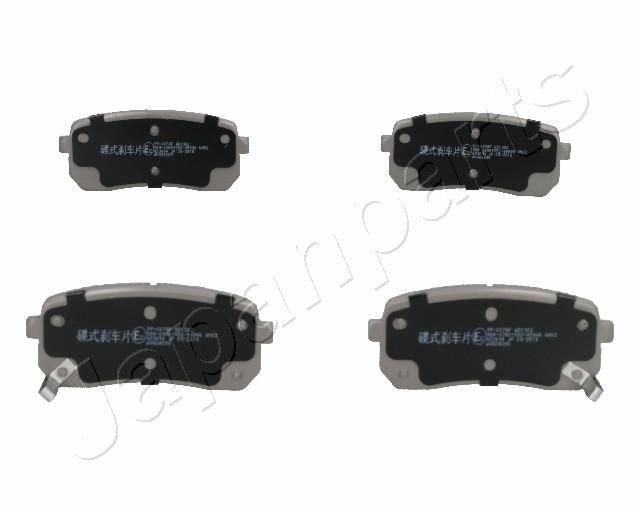 Комплект тормозных колодок, дисковый тормоз JAPANPARTS PPK07AF