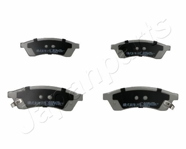 Комплект тормозных колодок, дисковый тормоз JAPANPARTS PPW03AF