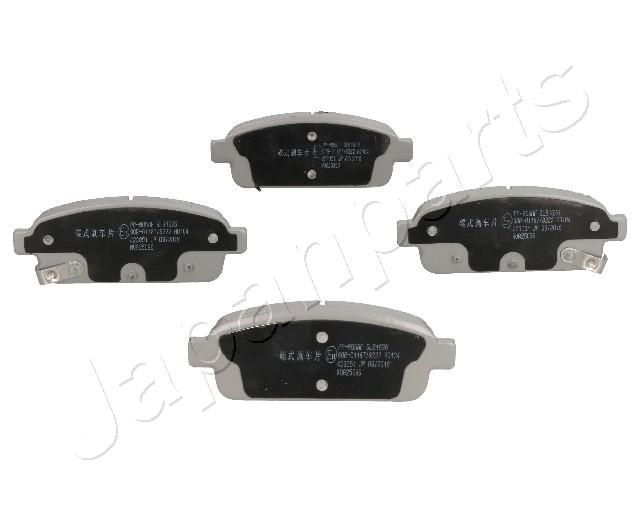 Комплект тормозных колодок, дисковый тормоз JAPANPARTS PPW05AF