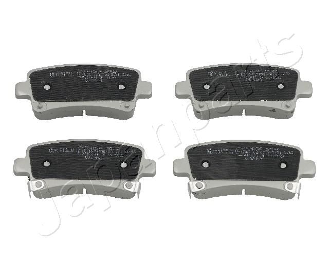 Комплект тормозных колодок, дисковый тормоз JAPANPARTS PPW06AF