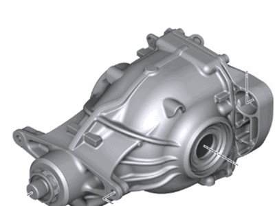 Austausch Hinterachsgetriebe
 BMW 33107636995