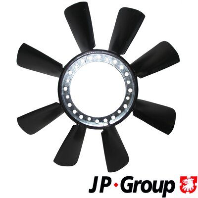 Крыльчатка вентилятора, охлаждение двигателя JP GROUP 1114900300
