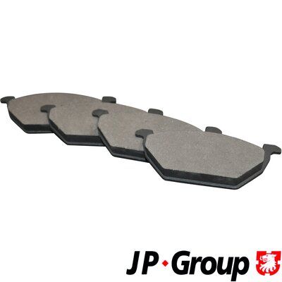 Комплект тормозных колодок, дисковый тормоз JP GROUP 1163600910