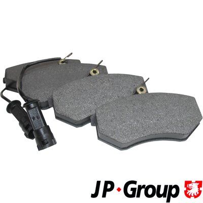 Комплект тормозных колодок, дисковый тормоз JP GROUP 1163602310