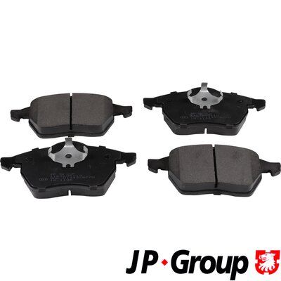 Комплект тормозных колодок, дисковый тормоз JP GROUP 1163605110