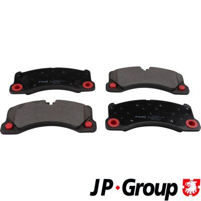 Комплект тормозных колодок, дисковый тормоз JP GROUP 1163613210