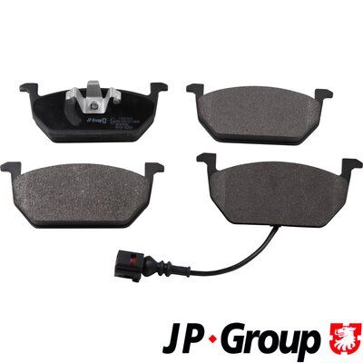 Комплект тормозных колодок, дисковый тормоз JP GROUP 1163614010