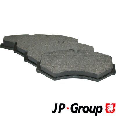 Комплект тормозных колодок, дисковый тормоз JP GROUP 1163705610