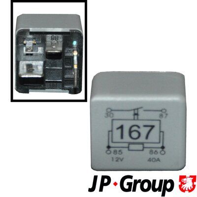 Реле, топливный насос JP GROUP 1199206900